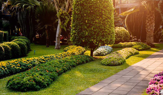 Experience The Great Holiday On landscape Garden